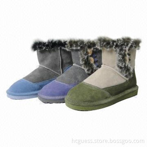 Fashion snow/sheepskin/wool/mini boots for women